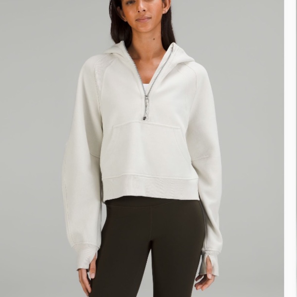 Scuba Oversized Half-Zip Hoodie